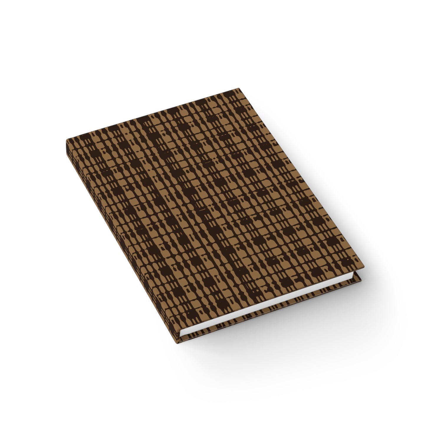 Caramel Plaid Journal