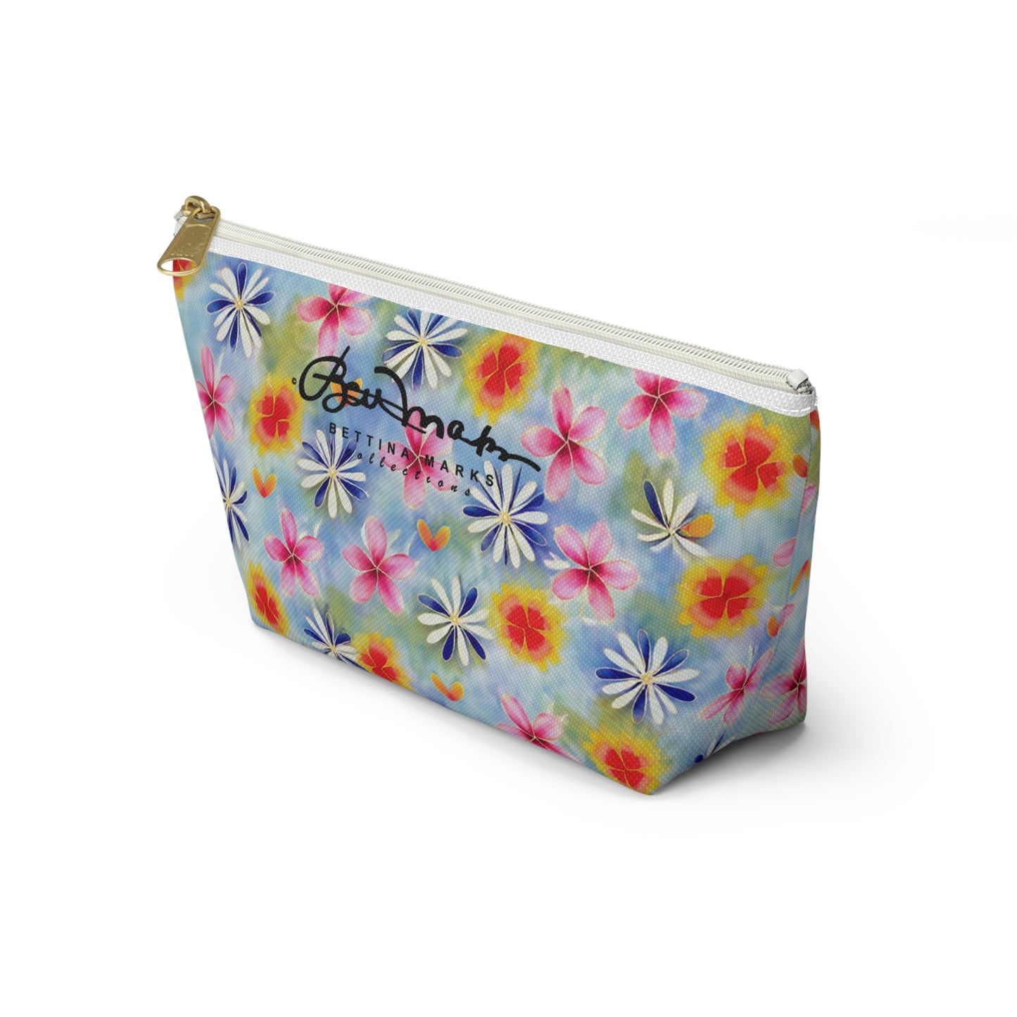 Sunrise Floral Accessory Pouch