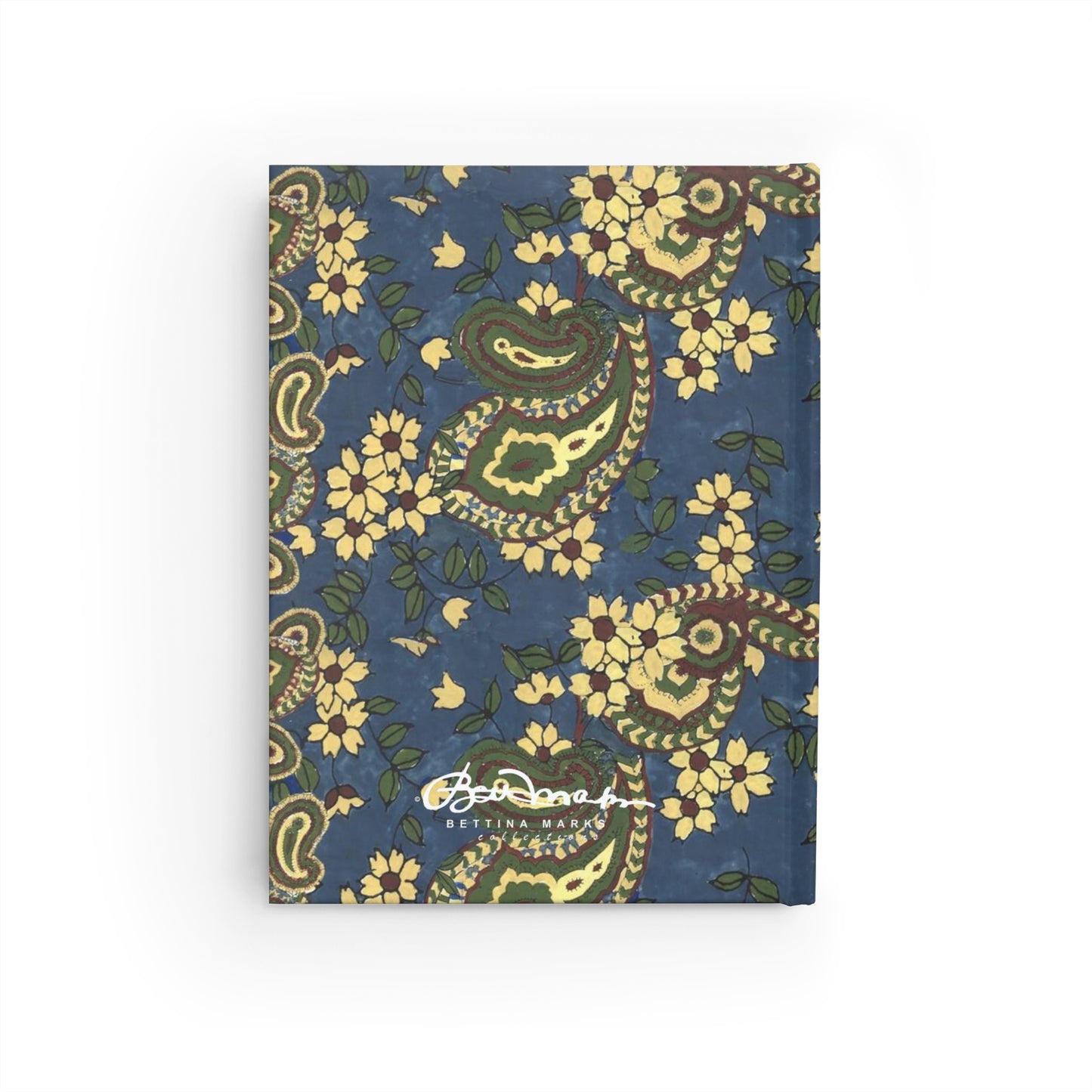 Vintage Blue Paisley Journal