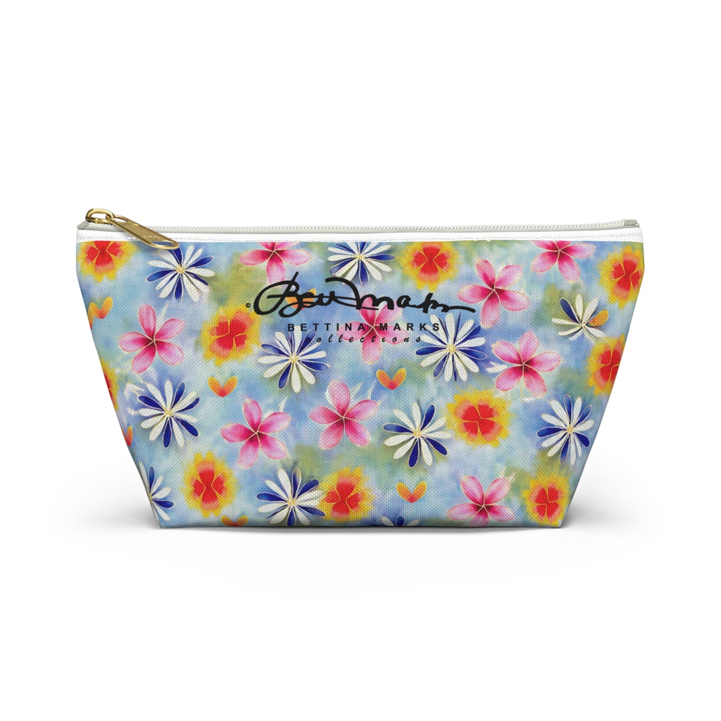 Sunrise Floral Accessory Pouch