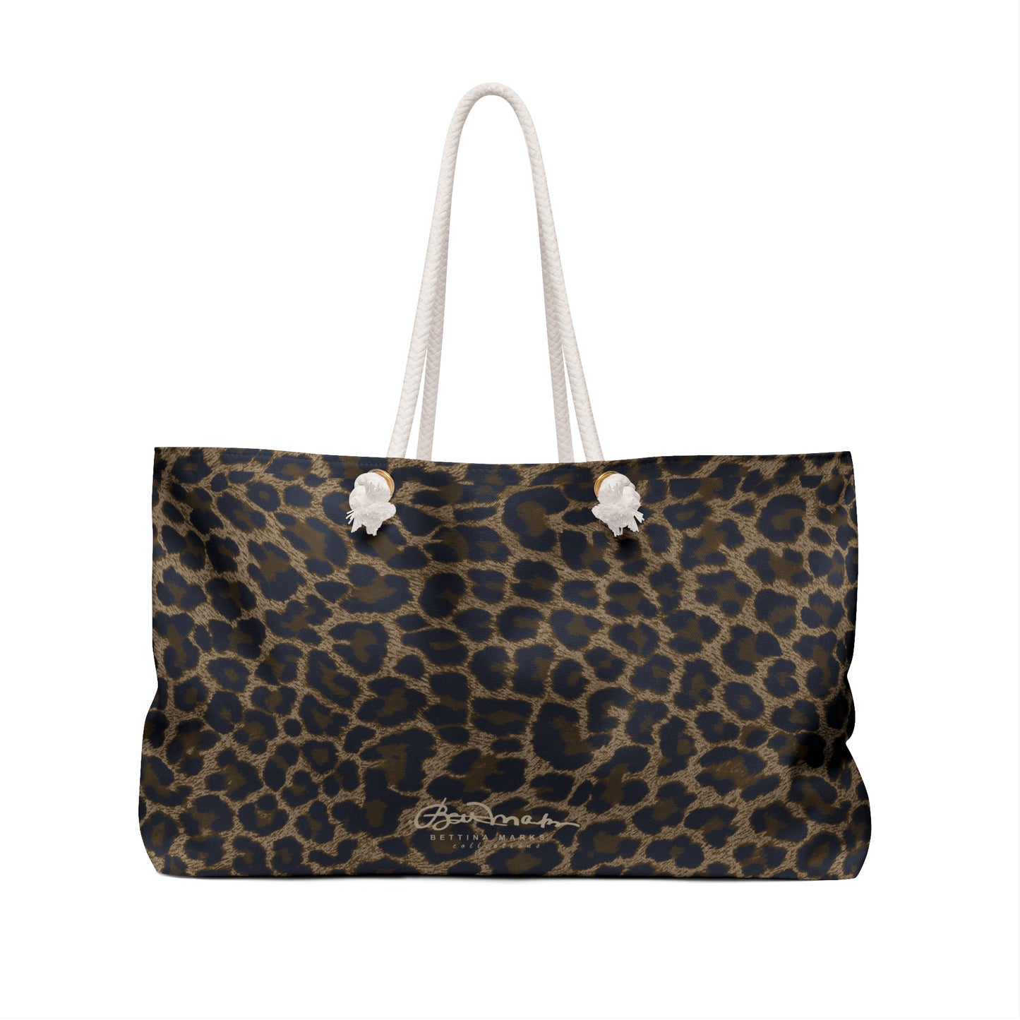 Deep Leopard Weekender Bag