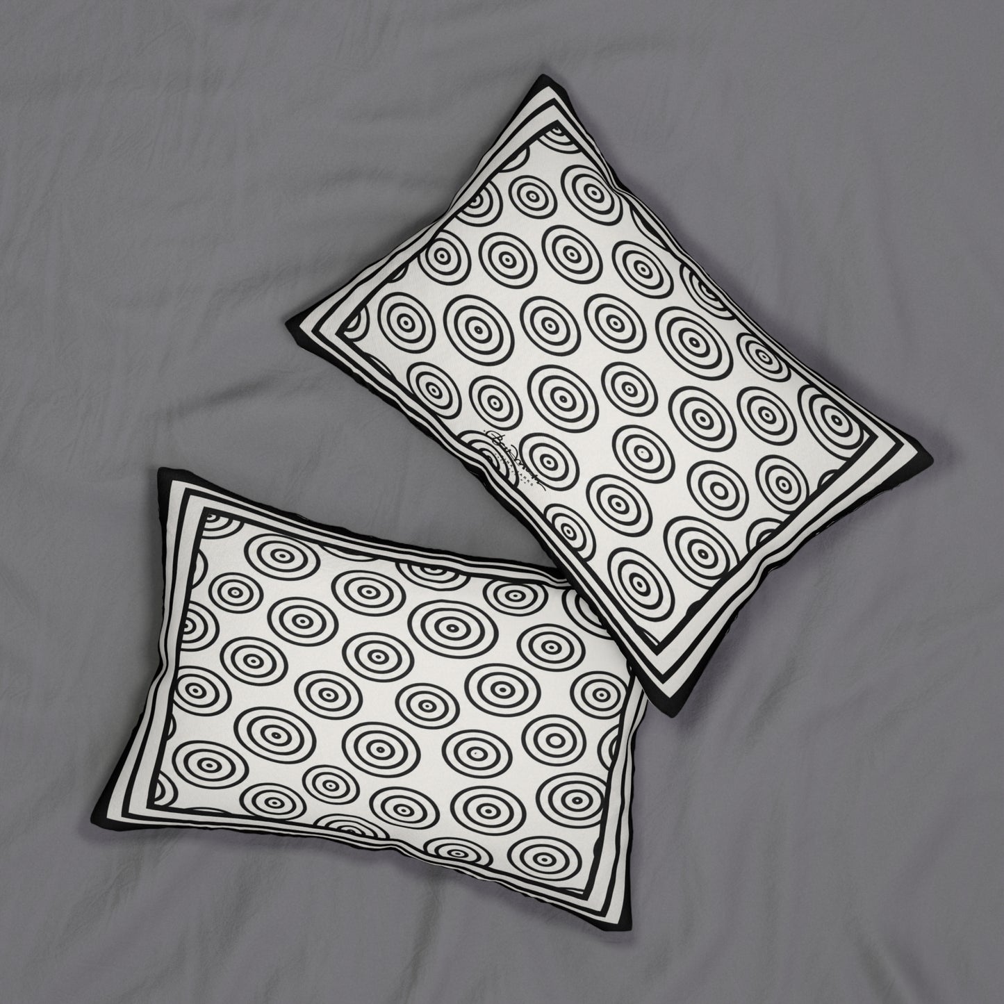 B&W Target Lumbar Pillow