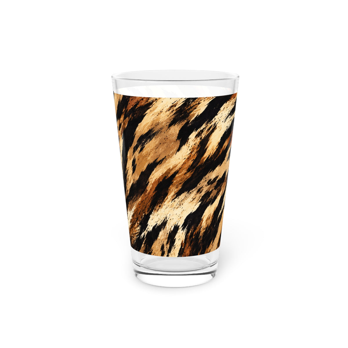 Tiger Pint Glass