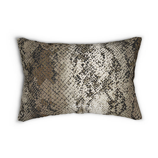 Deep Snake Skin Pillow