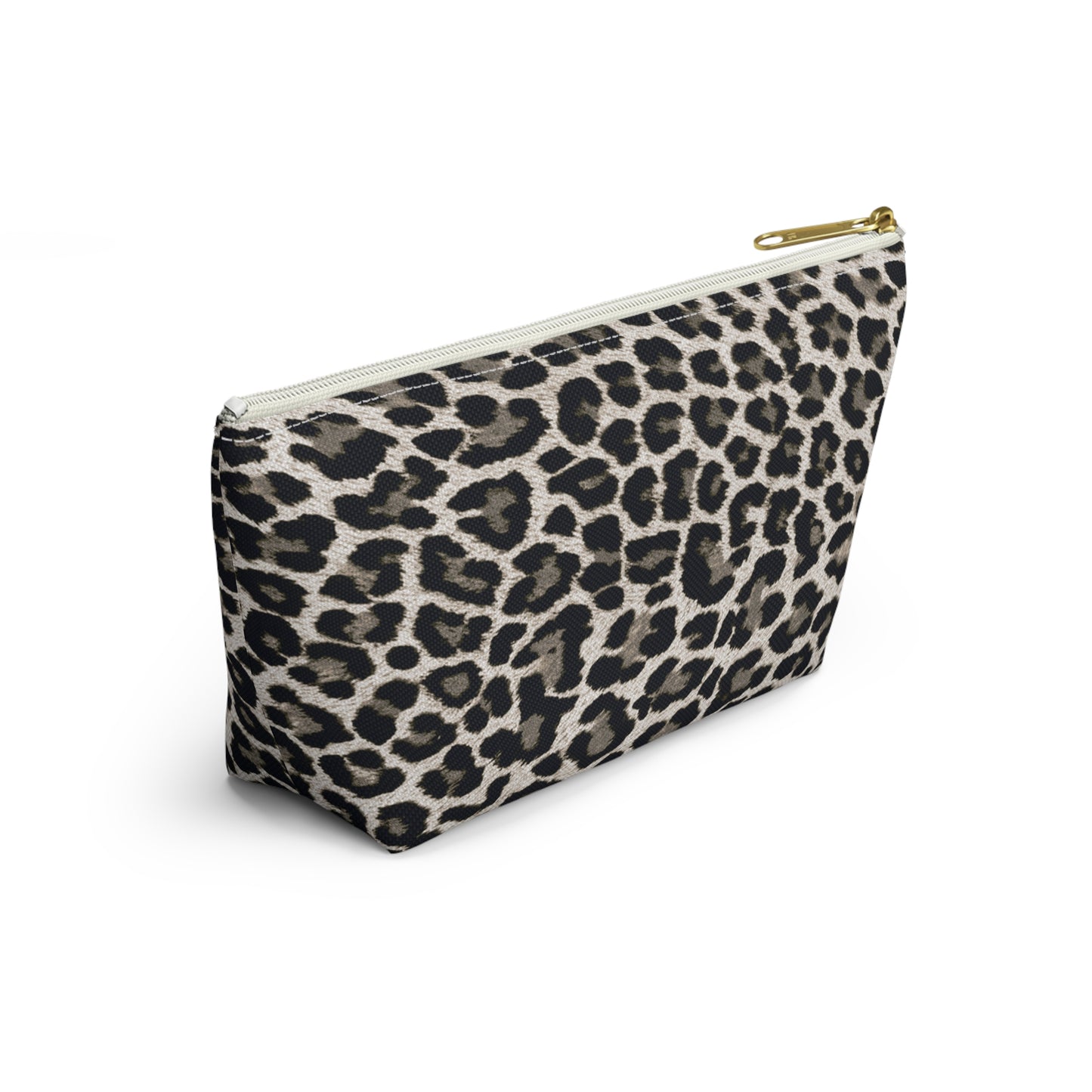 Snow Leopard Accessory Pouch w T-bottom