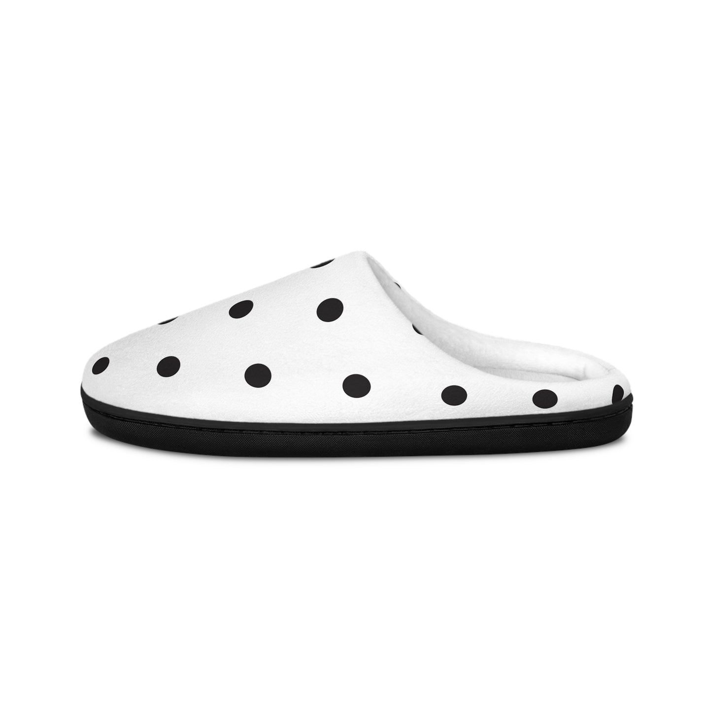 Poppy Seed Polka Dot Women's Indoor Slippers