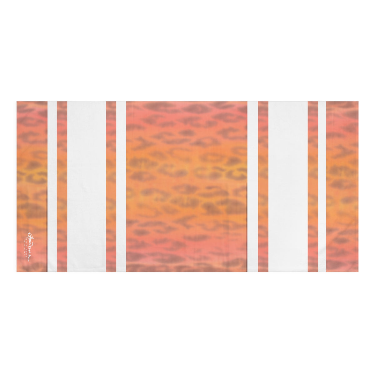 Ombre Leopard Bath Towel