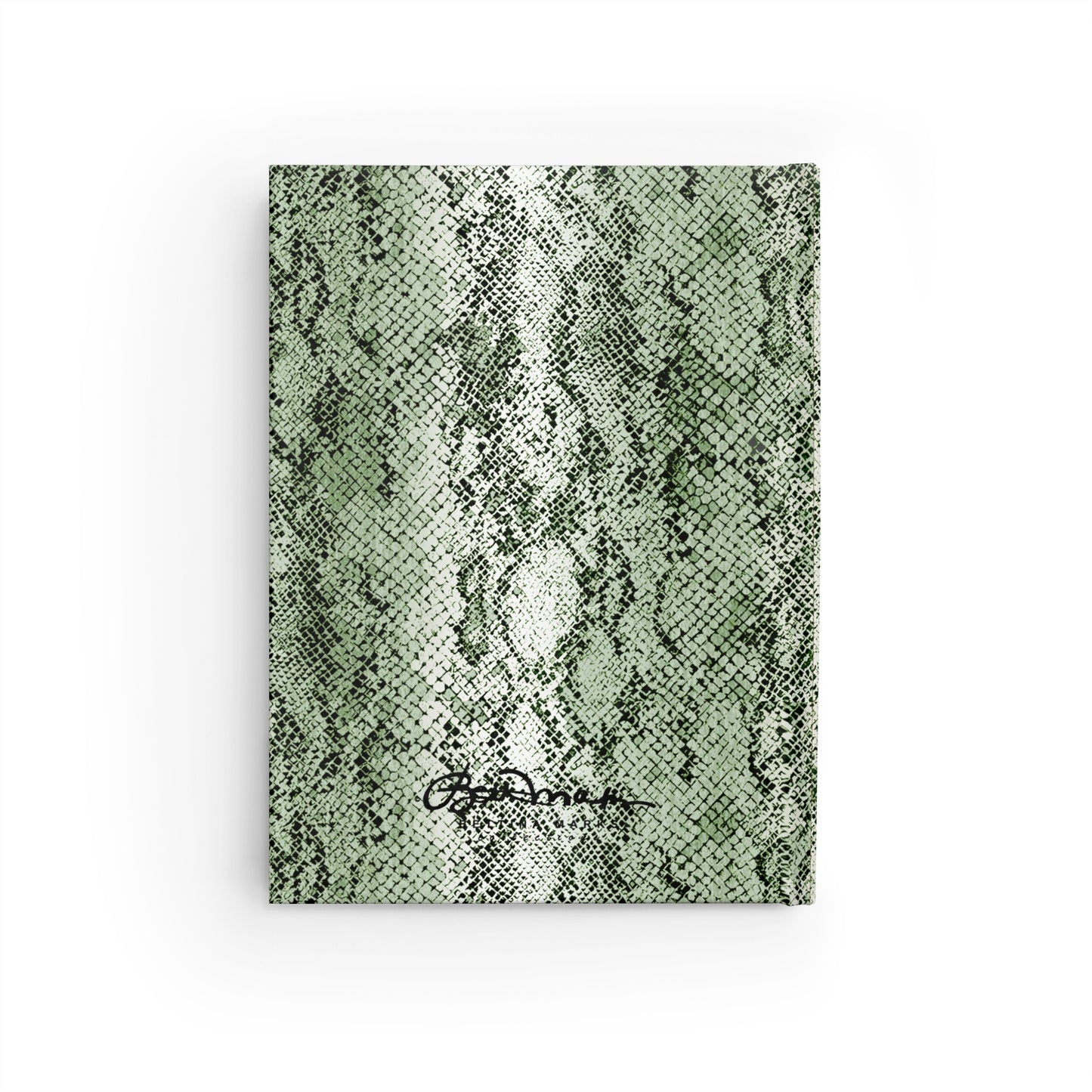 Sage Snake Skin Journal