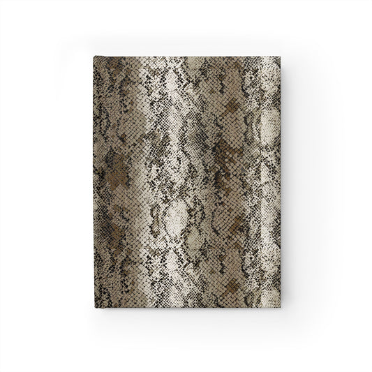 Deep Snake Skin Dot Journal