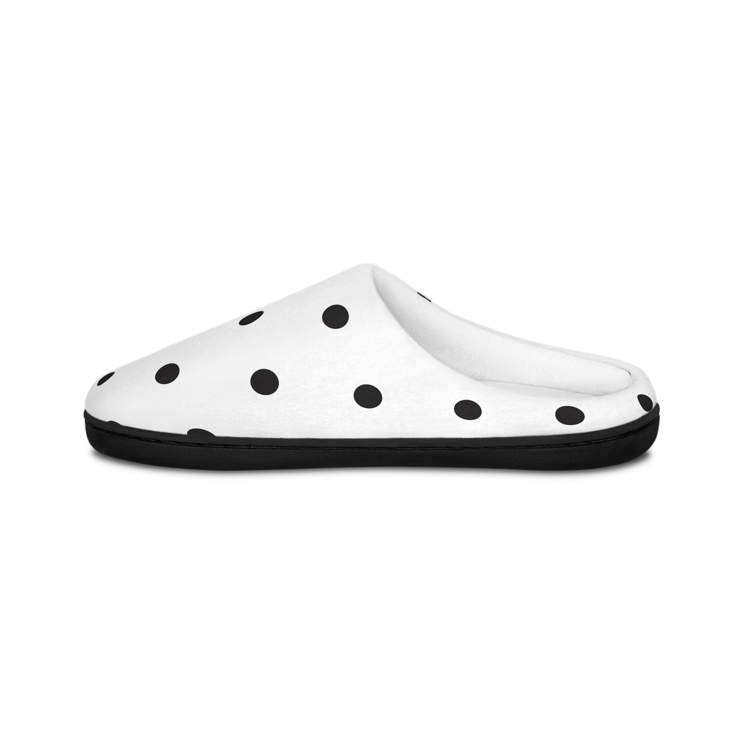 Poppy Seed Polka Dot Women's Indoor Slippers