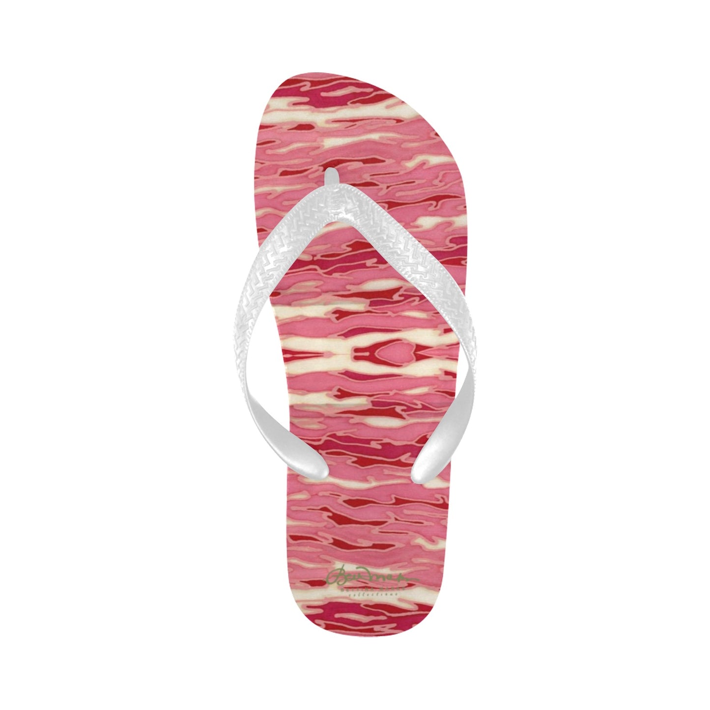 Pink Camouflage Lava Flip Flops for Men/Women