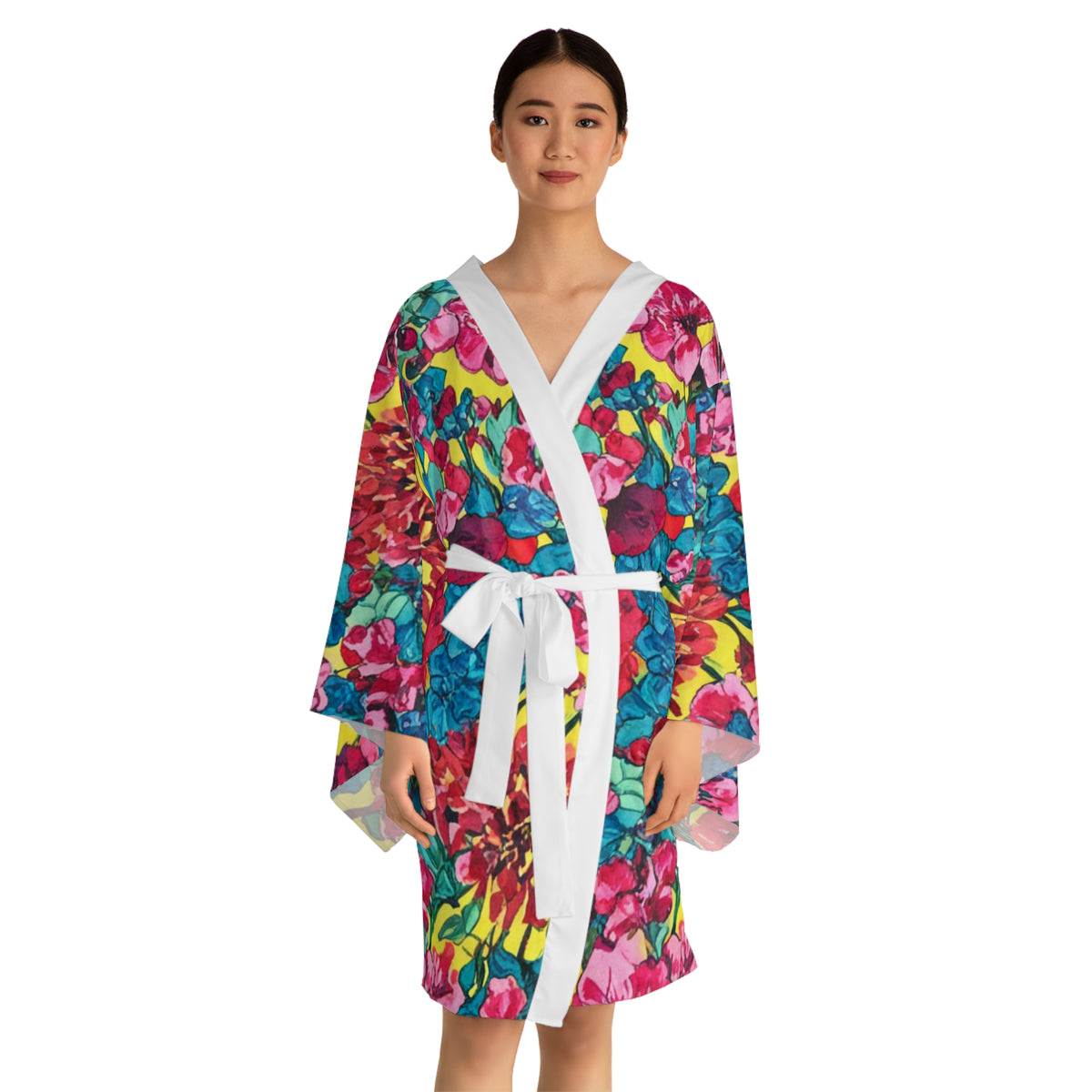 Full Bloom Floral Robe