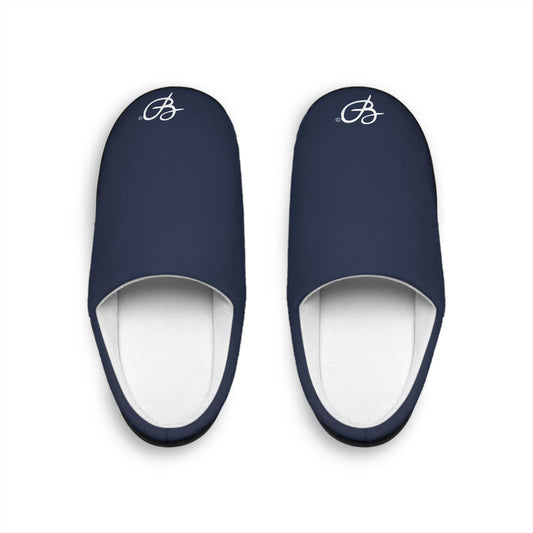Navy Blue Men's Indoor Slippers