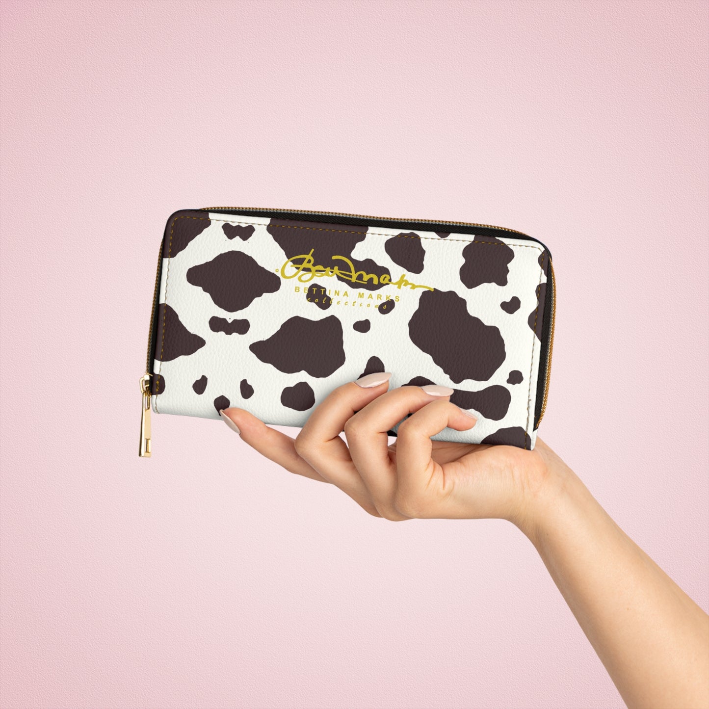 BW Pony Skin Zipper Wallet for Women - Chic and Functional Clutch