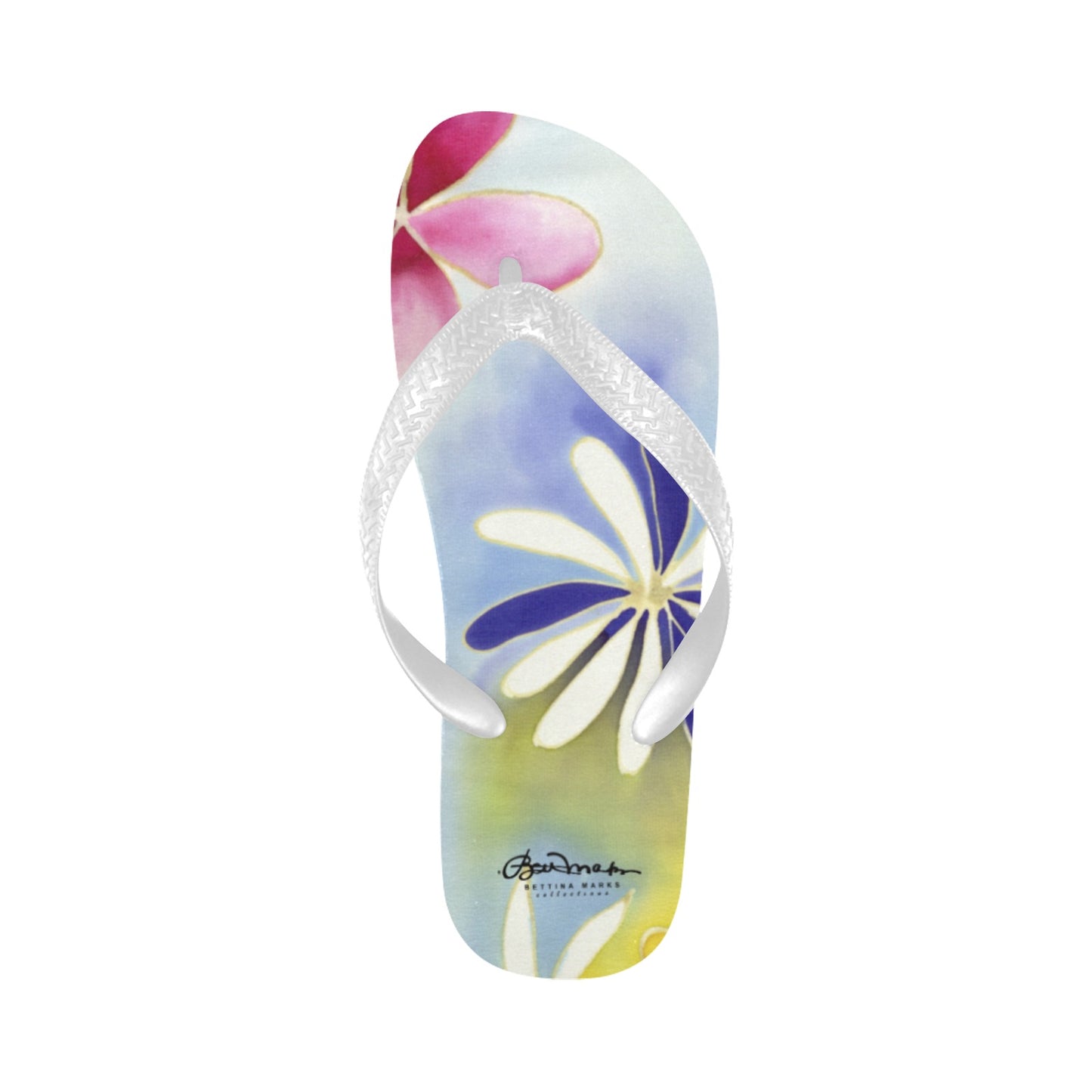 Sunrise Floral Flip Flops for Men/Women