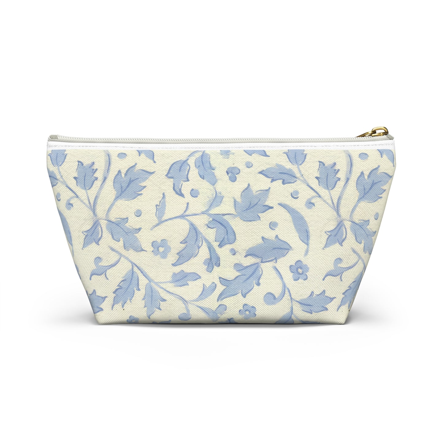Chinoise Blue Floral Accessory Pouch