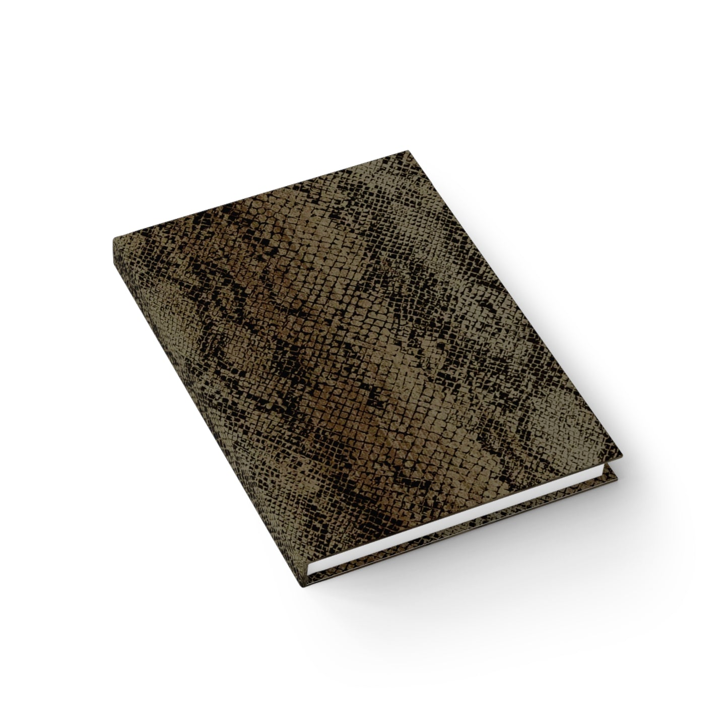 Deep Snake Skin Dot Journal