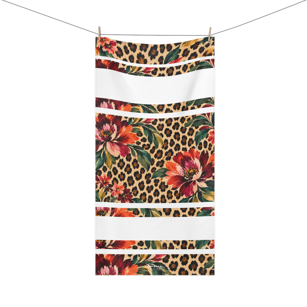 Floral Exotique Bath Towel
