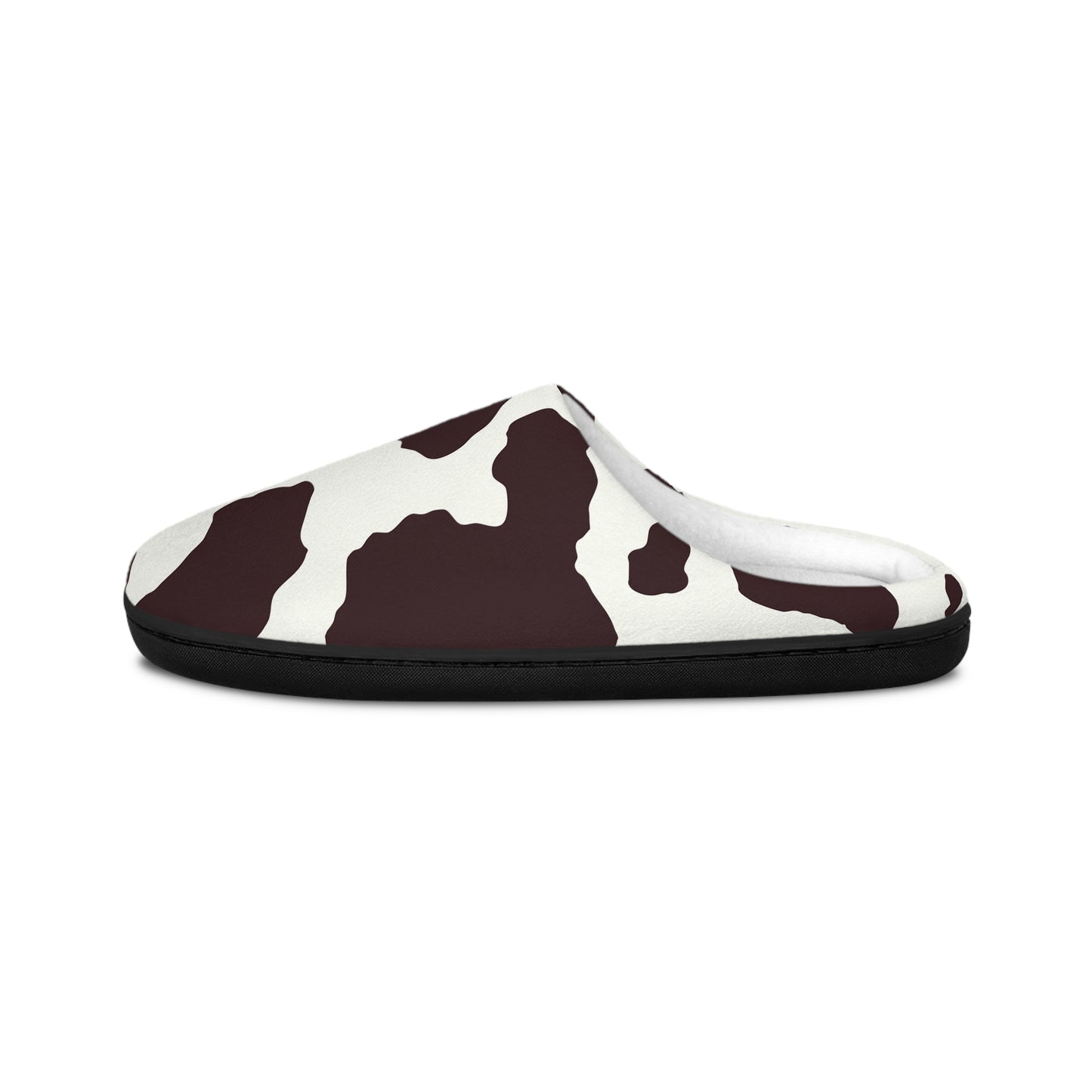 Brown Pony Skin Men's Indoor Slippers