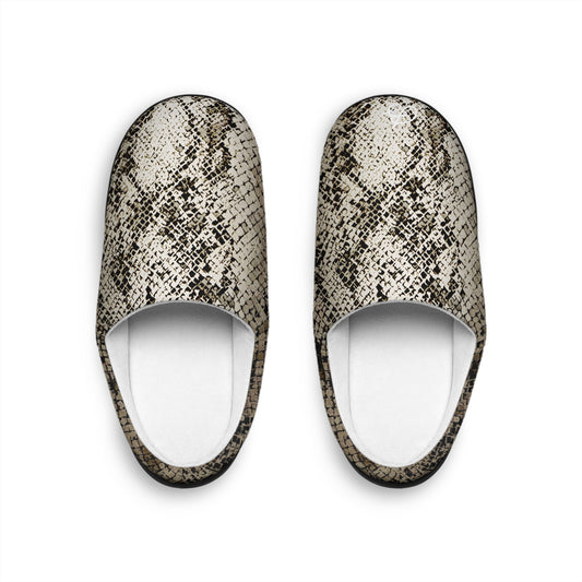 Deep Snake Skin Men's Indoor Slippers