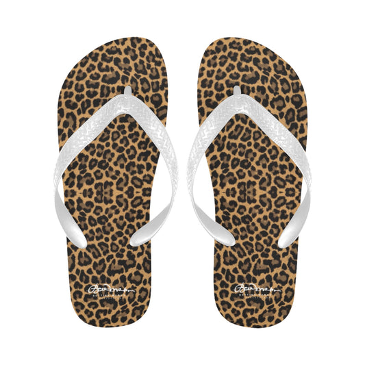 Leopard Flip Flops for Men/Women