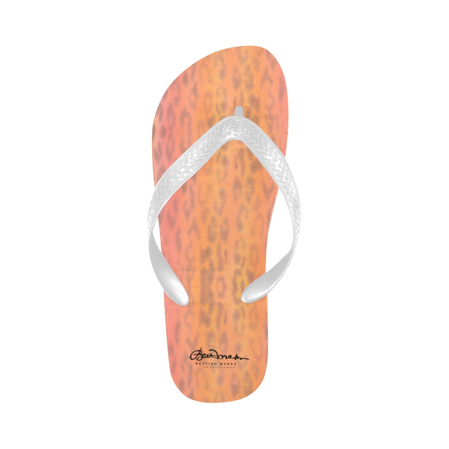 Ombre Leopard Flip Flops for Men/Women