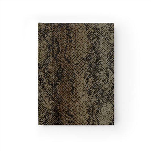 Deep Snake Skin Dot Journal