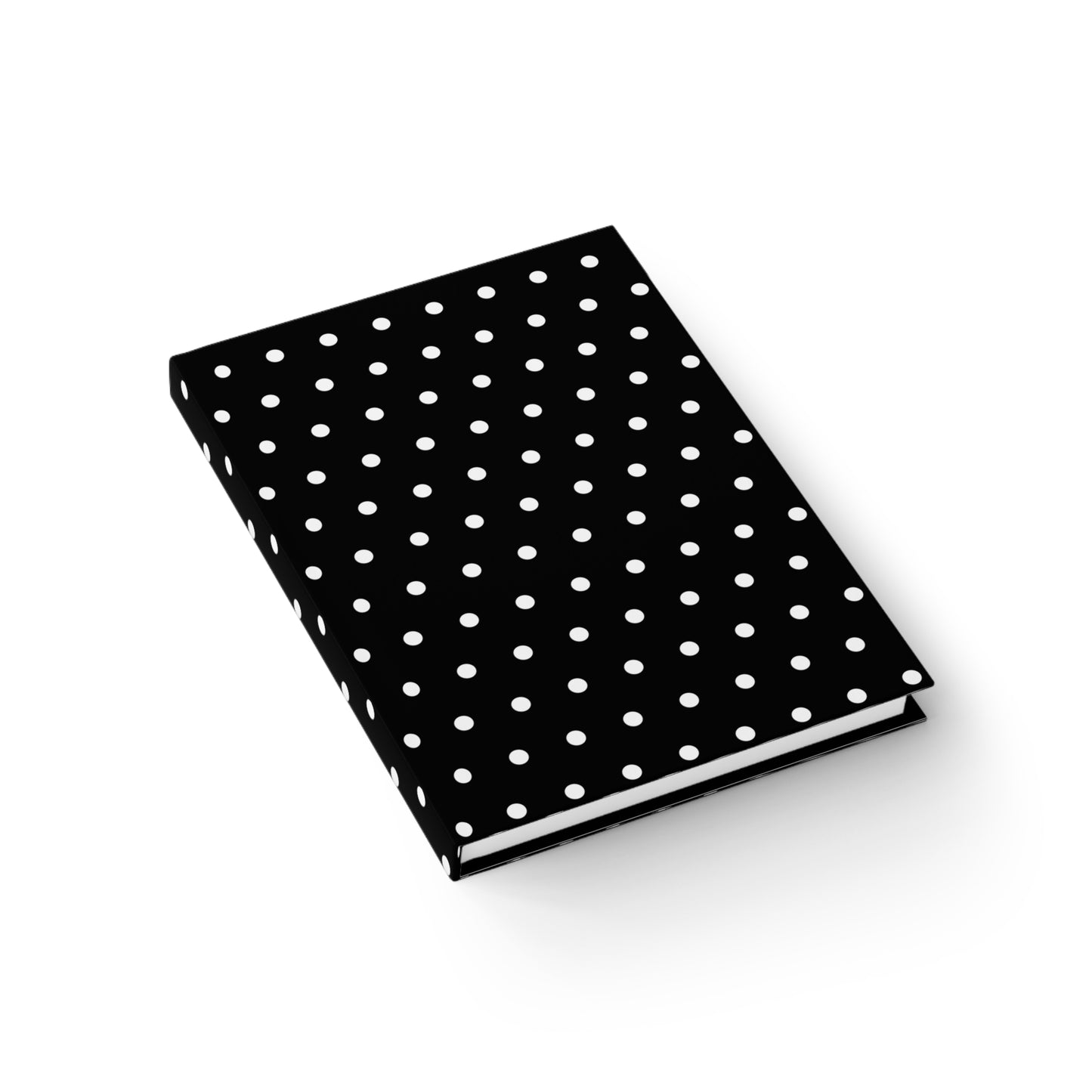 Midnight Polka Dot Journal