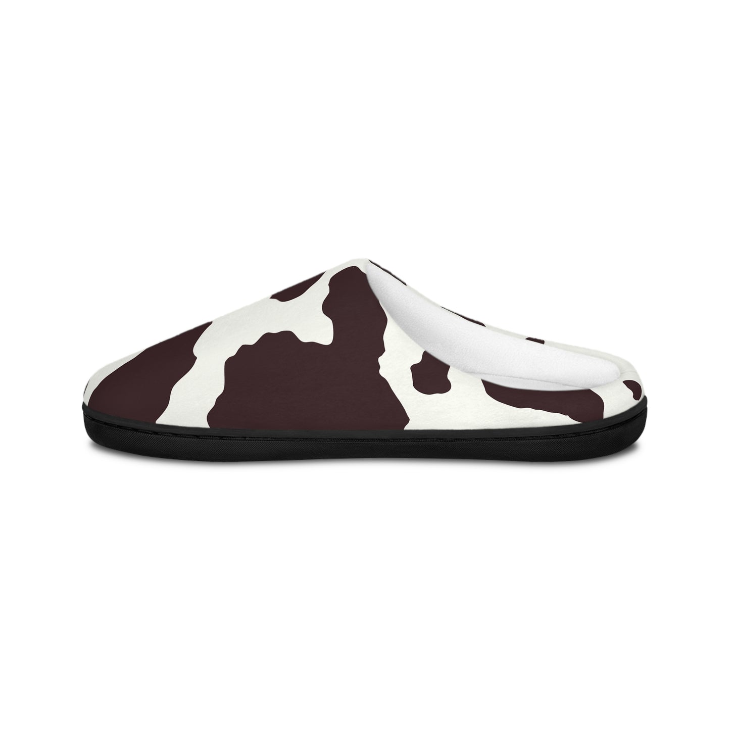 Brown Pony Skin Men's Indoor Slippers