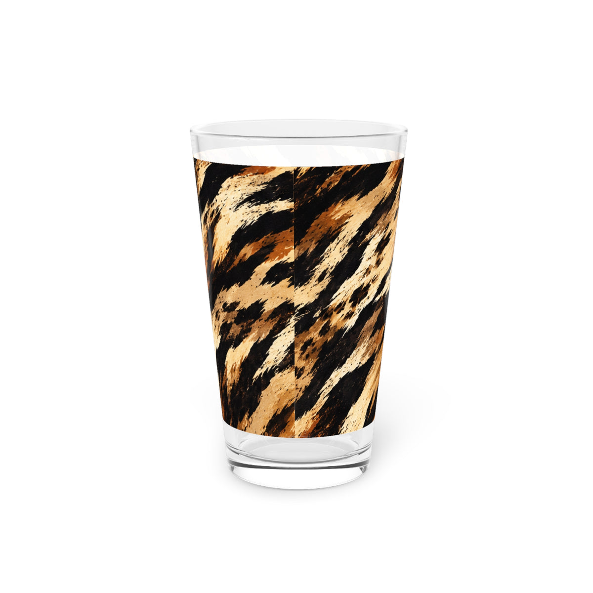 Tiger Pint Glass