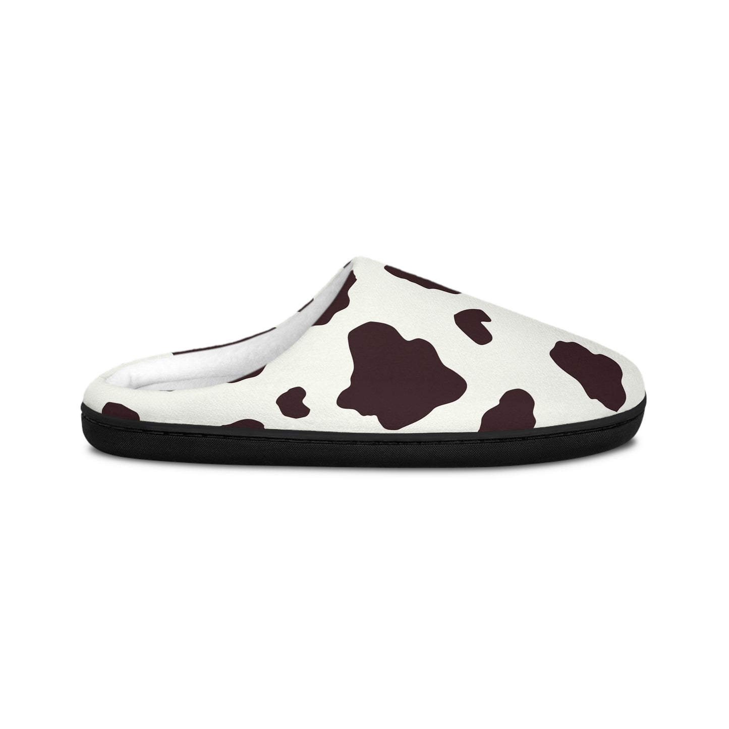 Brown Pony Skin Men's Indoor Slippers