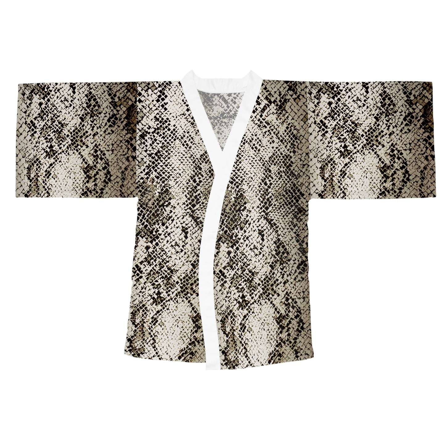 Deep Snake Skin Kimono Robe