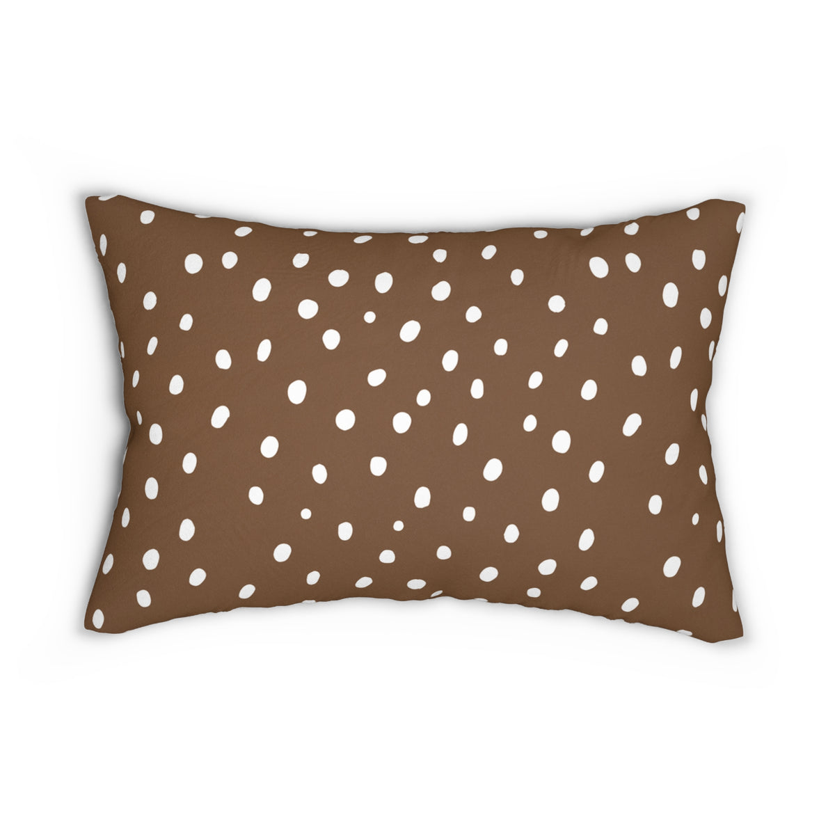 Brown Dalmatian Spots Pillow