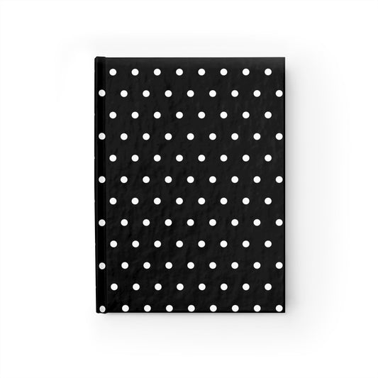 Midnight Polka Dot Journal