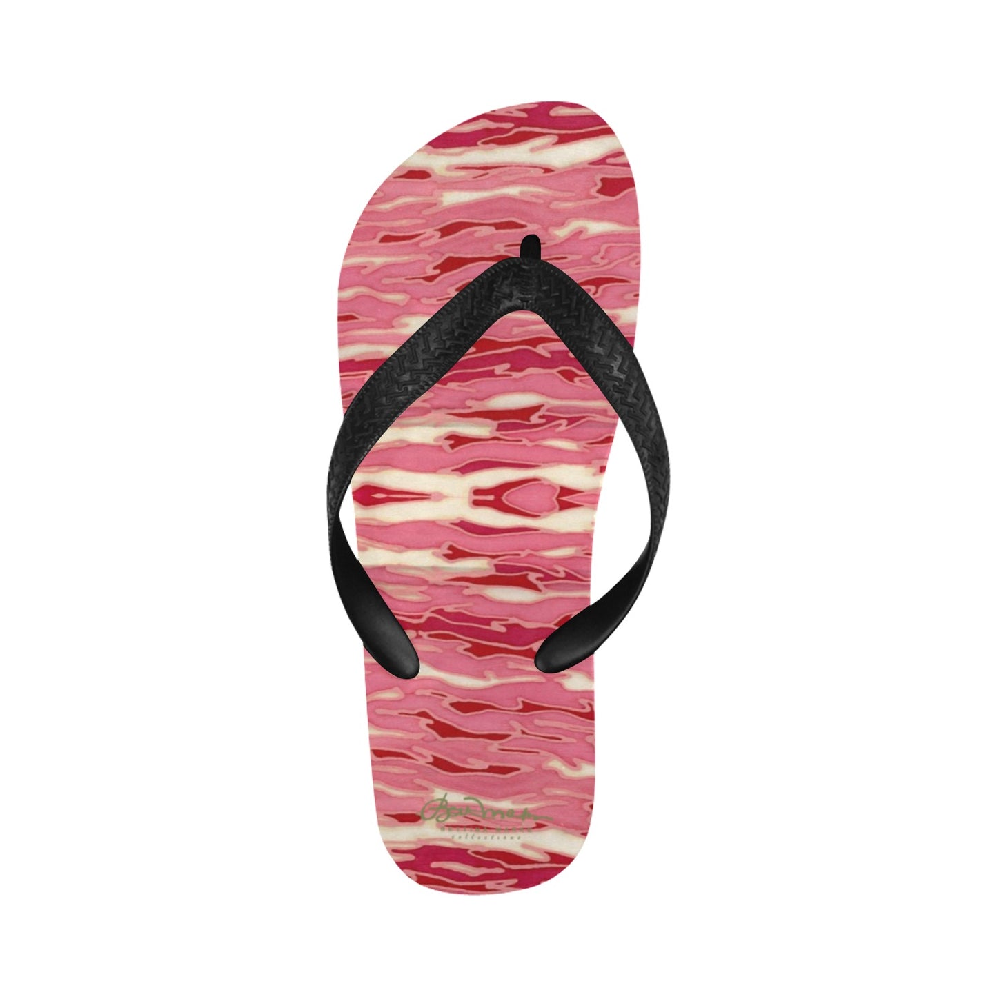 Pink Camouflage Lava Flip Flops for Men/Women