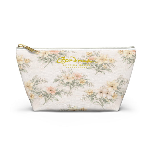 Royal Floral Accessory Pouch