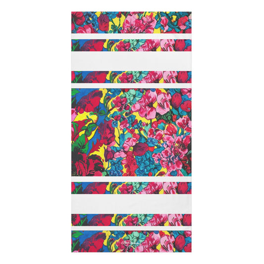 Full Bloom Floral Bath Towel