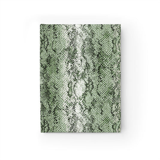 Sage Snake Skin Journal