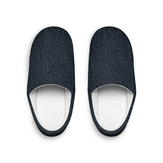 Dark Denim Women's Indoor Slippers