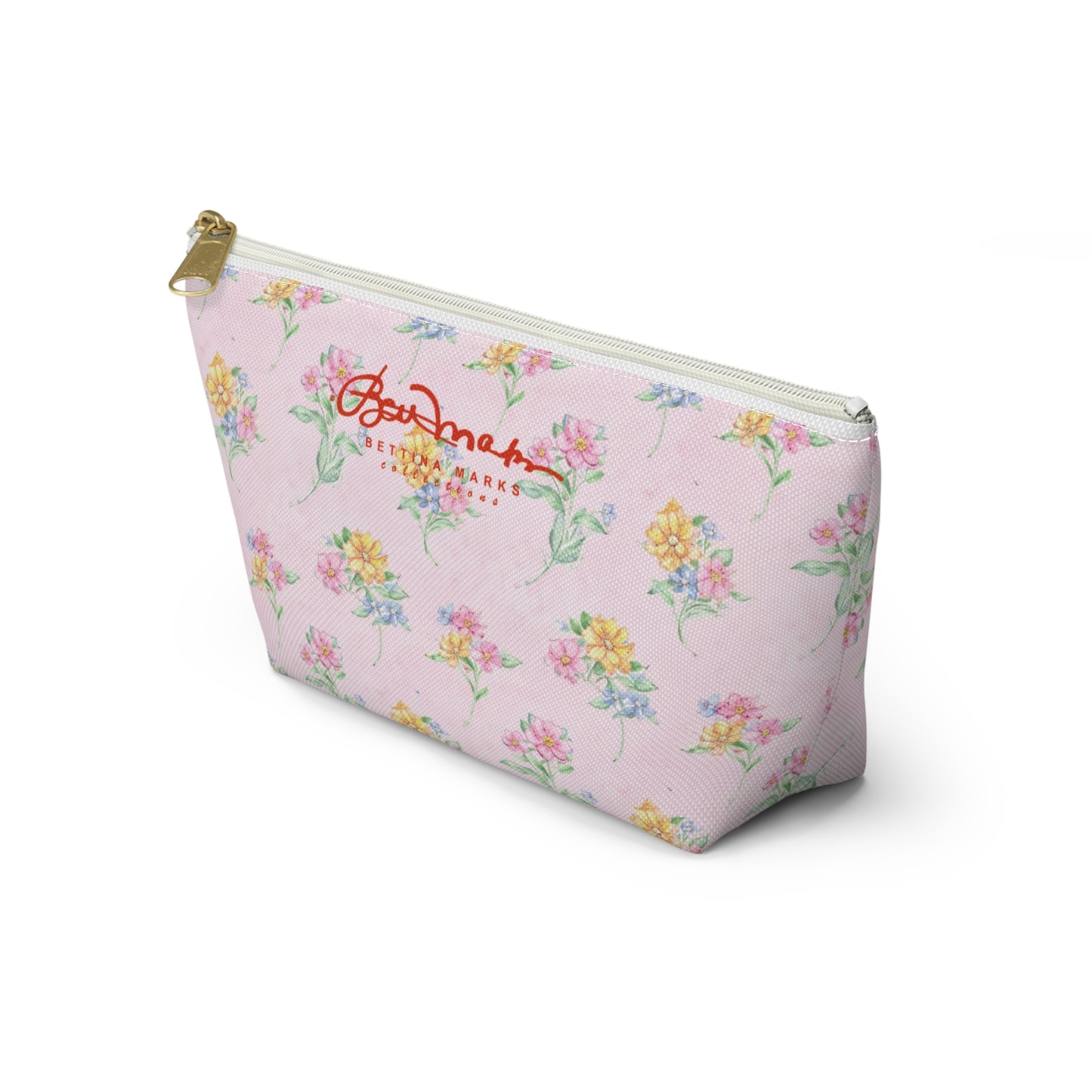 Multicolor Floral Accessory Pouch