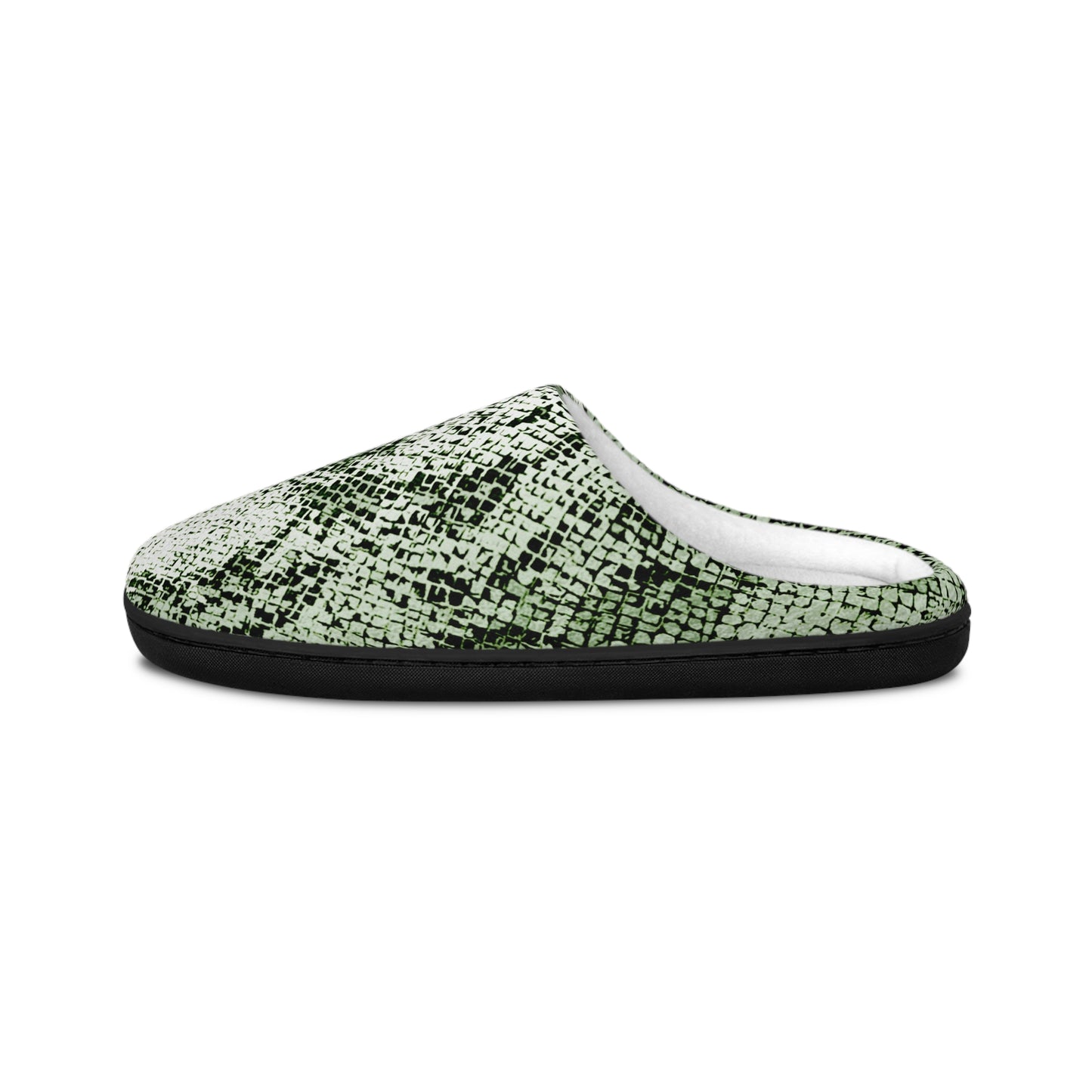 Sage Snake Skin Men's Indoor Slippers