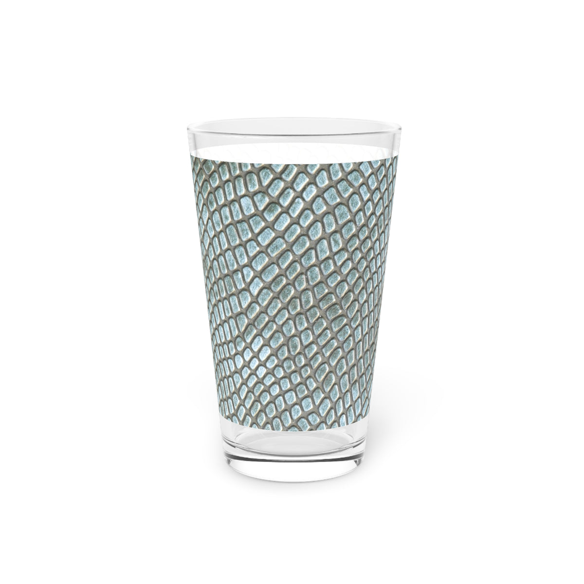 Faded Crocodile Pint Glass