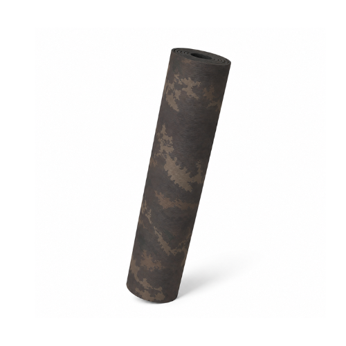 Dark Chocolate Abstract Forest Yoga Mat
