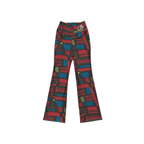 Spirited Geo Flared leggings