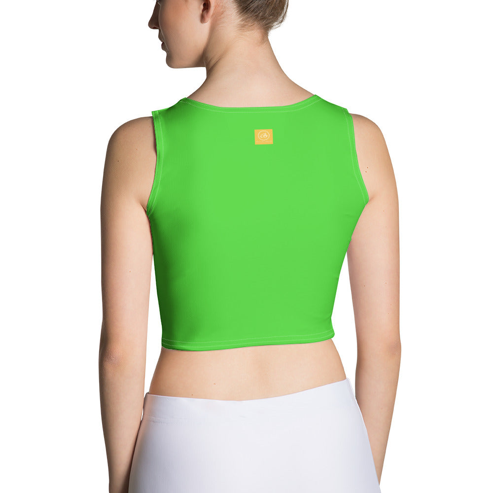 Bright Green Crop Top