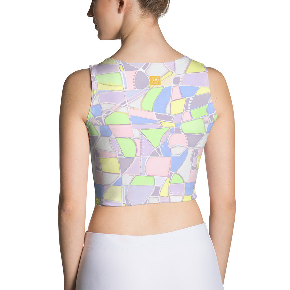 Savannah Swirl Crop Top