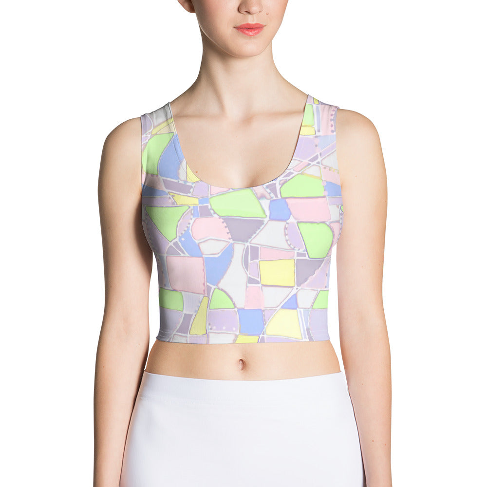 Savannah Swirl Crop Top