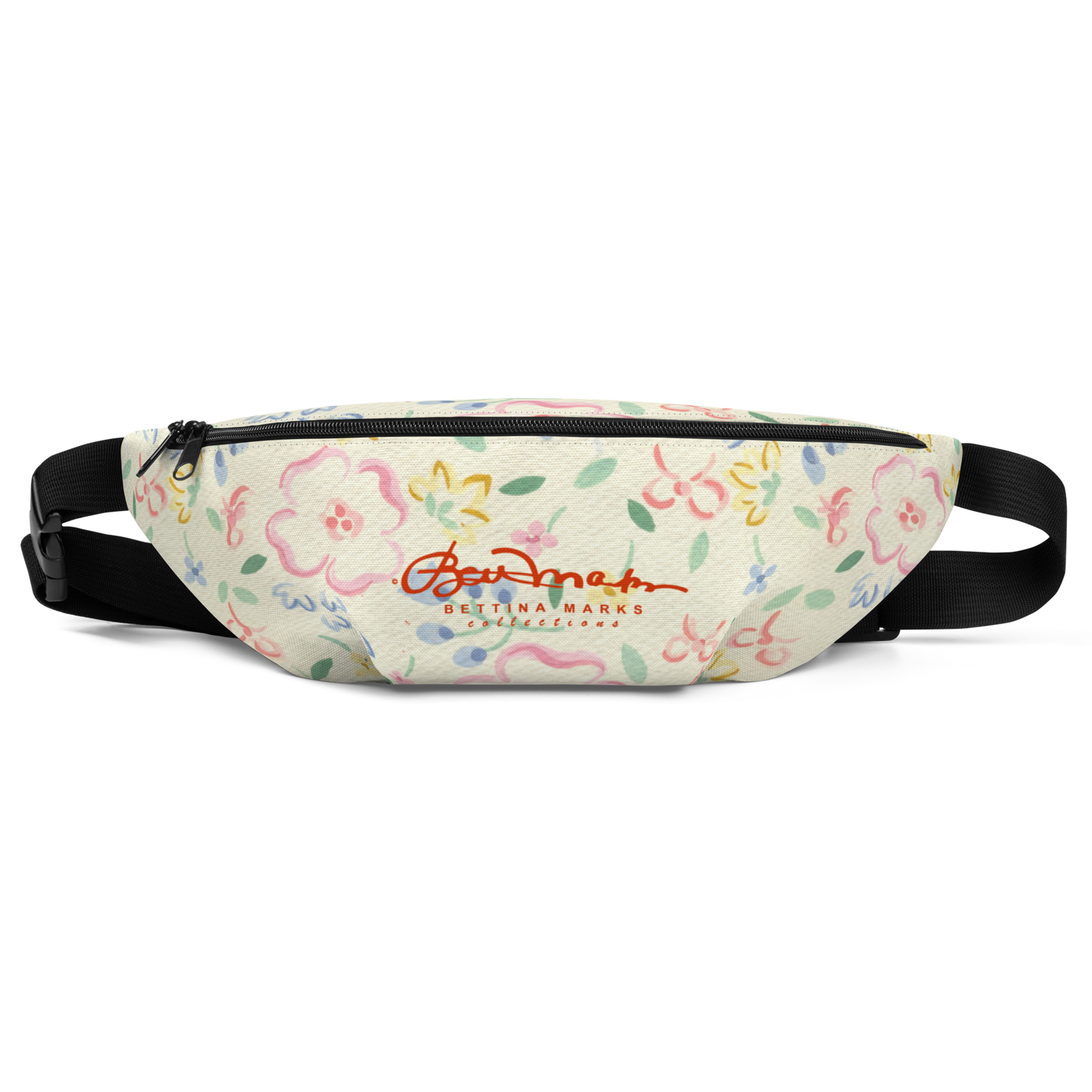 Yellow & Pink Pastel Floral Fanny Pack