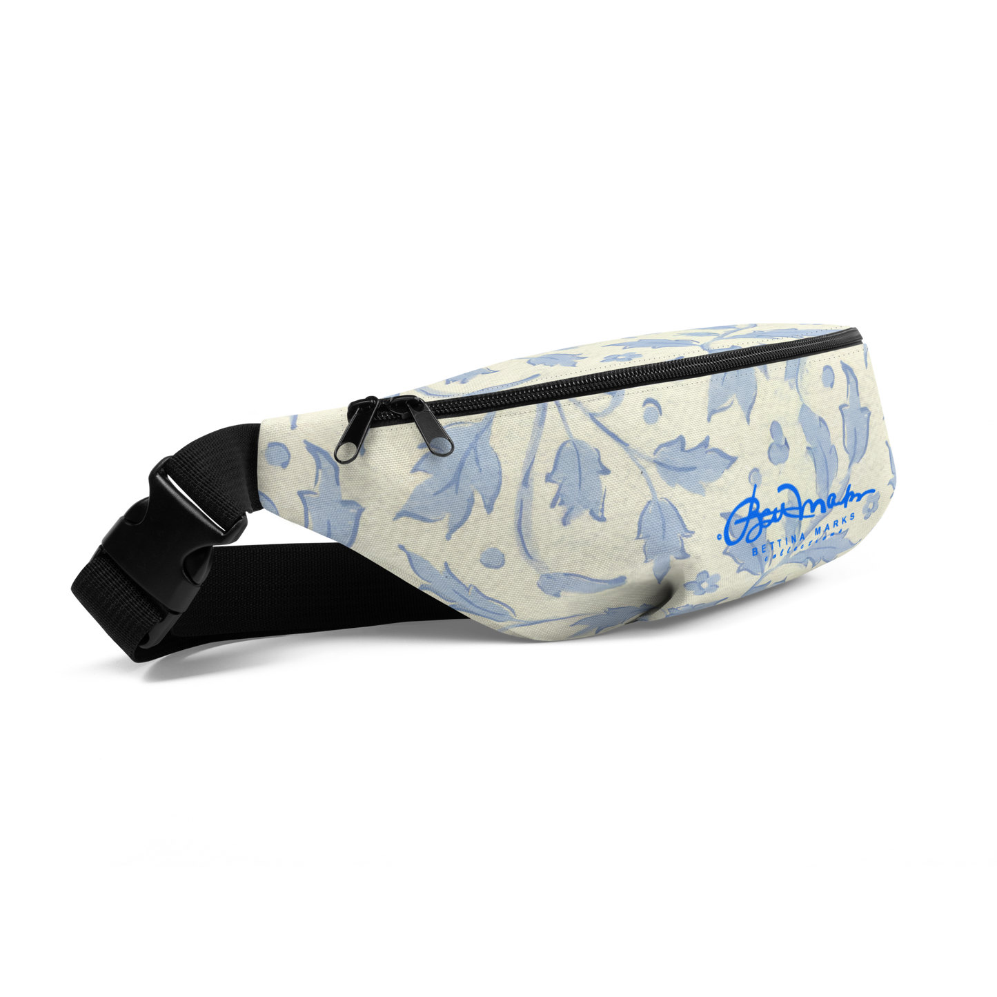 Chinoise Blue Florals Fanny Pack