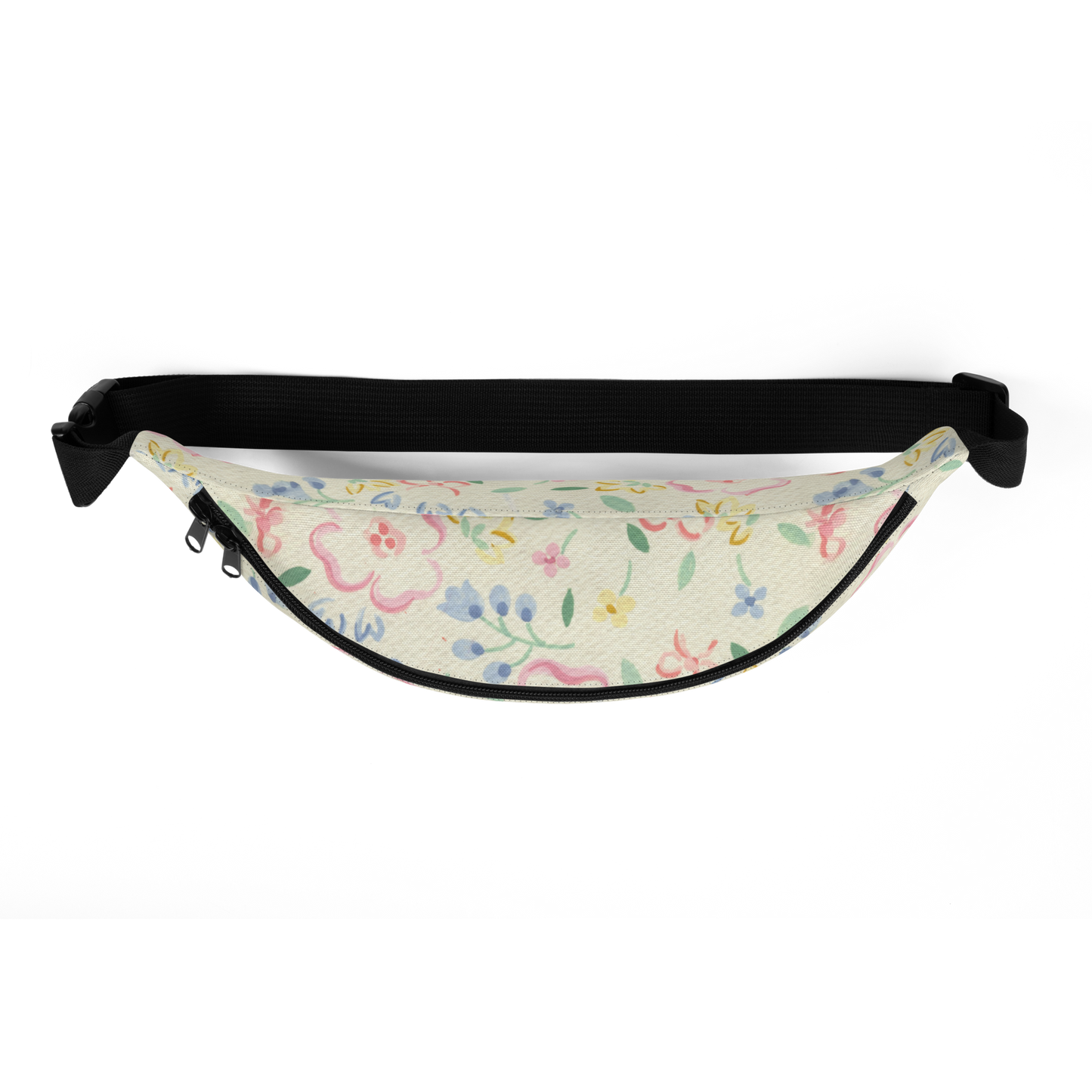 Yellow & Pink Pastel Floral Fanny Pack